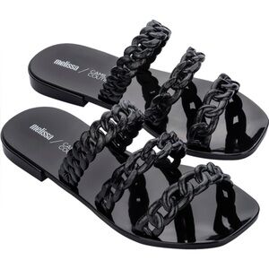 Melissa x Camila Coutinho Feel Sandal in black